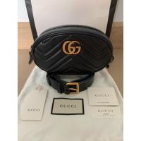 ราคา กระเป๋าคาดอกคาดเอว gucci marmont belt bag size 85 ของแท้100% (24719788648)