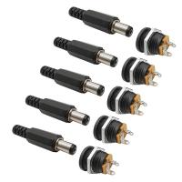 ราคา 12 V 3A 5.5x2.1 มม.ปลั๊กพลาสติก DC022 DC Power Socket Jack หญิงสกรู Nut Connector 5.5x2.1 มม.10 pcs (29107442761)