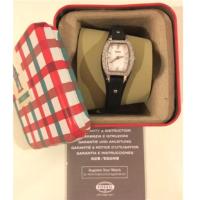 ราคา Fossil Watch สายหนังสีดำ (13476407)