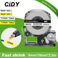 ราคา เทปฮีทซิงค์ 5/7/11มม. เทปพิมพ์อักษรฉลาก (เทียบเท่า) ใช้กับเครื่องพิมพ์อักษร Epson LW-400TH, LW-600P, LW-700, LW-900P (24534030928)