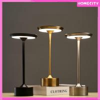 ราคา [พร้อม] โคมไฟตั้งโต๊ะ LED ไร้สายแบบชาร์จไฟได้,โคมไฟตั้งโต๊ะโลหะแบบพกพา,ไฟกลางคืนความสว่าง 3 ระดับ,ไ (24032722166)