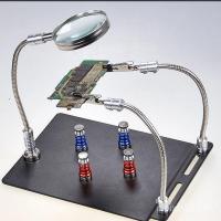 ราคา โต๊ะทำงานเชื่อมมัลติฟังก์ชัน แว่นขยายแม่เหล็ก แคลมป์เมนบอร์ดคงที่ แคลมป์เสริมซ่อมโทรศัพท์หลายเครื่อง (25091873199)