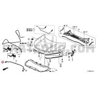 ราคา พุกไม้ค้ำฝากระโปรง จุดยึดเหล็กล็อคค้ำฝากระโปรง บูชยึดเหล็กค้ำฝากระโปรงหน้า GROMMET, HOOD STAY รถยนต์ Honda แท้เบิกศูนย์ (26603491472)