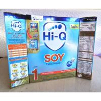ราคา **ยกลัง 12 กล่อง** Hi-Q Soy Prebio ProteQ Soy 400 g -ไฮคิว ซอย 400g ไฮคิวซอย ซอย, ไฮคิวซอย 400กรัม สำหรับเด็กแรกเกิด (7769527294)