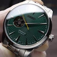 ราคา ใหม ่ Hollow-แกะสลัก Design Seiko Presage Series 23 Jewel Automatic Mechanical Men Watch พร ้ อม (25188356207)