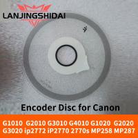 ราคา QC2-6384 Encoder Disc สําหรับ Canon G1010 G2010 G3010 G4010 G1020 G2020 G3020 ip2772 iP2770 2770s MP258 MP287 MP237 MX397 MX377 MX337 G1010 G2010 รอบแผ่น/Timing (24369203112)
