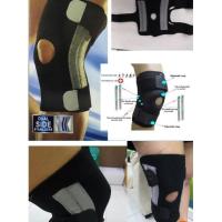ราคา WBS Knee Support ปลอกประคองเข่า อุปกรณ์พยุงเข่า เสริมแกน ลดอาการบาดเจ็บ No.9256 ลดการกระแทก อาการปวดกล้ามเนื้อหัวเข่า (3913463908)