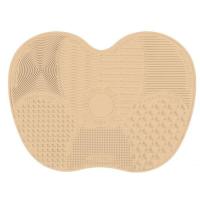 ราคา Daiso แผ่นซิลิโคนล้างแปรงแต่งหน้า สีน้ำตาล (1481759207)