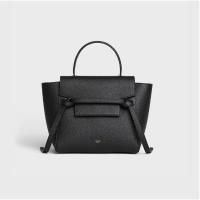 ราคา CELINE leather Chain Underarm Bag Hand skew square bag Shoulder bag (27961130817)