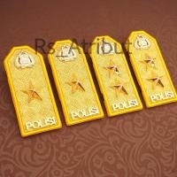 ราคา Brigjen Pdu Rank / Irjen Pdu Rank Yellow General Bintang Police Polri Premium (54000485109)
