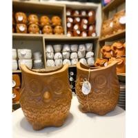 ราคา นกฮูก Terracotta Mommy/กระถางดินเผา/กระถางฟาง (9344461447)
