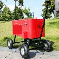 ราคา ถังแช่น้ำแข็ง / กล่องเก็บความเย็น วินเทจ แบบมีล้อลาก ขนาด75L (25409310340)