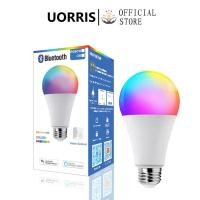 ราคา UORRIS หลอดไฟอัจฉริยะ WiFi 10W, หลอดไฟอัจฉริยะ LED การควบคุมด้วยเสียง หลอดไฟอัจฉริยะ Tuya / Surplife Bluetooth / WiFi (28588295678)