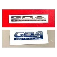 ราคา ราคาต่อ1แผ่น สติ๊กเกอร์GOA BODY/ GOA ABS AIRBAG ติดท้ายกระบะ TOYOTA TIGER โตโยต้าไทเกอร์ (24901969644)