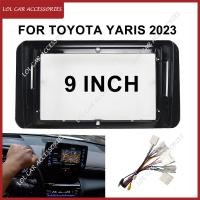 ราคา 9 นิ้วสําหรับTOYOTA Yaris Cross 2023 รถวิทยุสเตอริโอAndroid GPS MP5 Player 2 Din Head Unit FasciaปลอกกรอบDash Cover (29430029885)