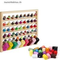 ราคา Louislifebliss ผู้ถือด้าย 54 Spool Thread Rack ติดผนังด้ายเย็บผ้าอเนกประสงค์ขาตั้งด้ายชั้นวางใหม่ (29416671203)