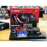 ราคา การ์ดจอ VGA msi gamming x Gtx 1060 6gb ocพัดลม RGB มือ2 (16913650880)