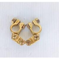 ราคา ขั้วแบตเตอรี่รถยนต์ อย่างหนา ขั้วหม้อแบตเตอรี่ ขั้วแบตเตอรี่ทองเหลืองแท้ (ขั้วบวก/ขั้วลบ) (24889552417)