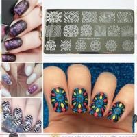 ราคา แผ่นปั๊มลายเล็บ ผืนผ้า กราฟิก เท่ๆ opi essie orly zoya (637360024)