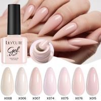 ราคา LILYCUTE Nude Gel ยาทาเล็บสีขาวสีชมพู Soak Off Gel ยาทาเล็บเล็บเคลือบเงา (44405175097)