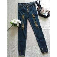 ราคา J2J Jeans กางเกงยีนส์ขายาว แต่งขาด (12130914963)