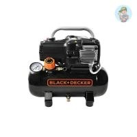 ราคา ‍ BLACK&DECKER BD195/6-NK ปั๊มลม Oil free 1.5HP ถัง 6 ลิตร (22030214846)