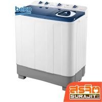 ราคา BEKO เครื่องซักผ้า 2 ถัง กึ่งอัตโนมัติ ขนาด 9 กิโลกรัม รุ่น WTTA903WT (22034) (29629713124)