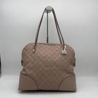 ราคา GUCCI Gucci underarm bag กระเป๋าสะพายหนังสีเบจ (18466676502)