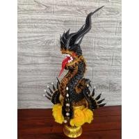 ราคา บายศรีพญานาคเศียรเดี่ยวเปิดทรัพย์รับโชค 4 ทิศ งานริบบิ้นพญานาคบายศรีริบบิ้นพานบายศรีพญานาคพานพญานาค (29661997586)