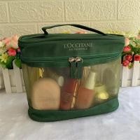 ราคา LOccitane Limited Edition กระเป๋าตาข่ายสีเขียวความจุขนาดใหญ่กระเป๋าแป้งกระเป๋าถือแบบพกพาจัดเก็บจัดระเบียบกระเป๋าเครื่องสําอาง (40255359054)