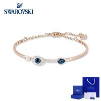 ราคา Swarovski SYMBOL สไตล์ใหม่ Rose Gold Devils Eye สร้อยข้อมือสุภาพสตรีแฟชั่น Charm Classy หรูหรา High (29568729263)