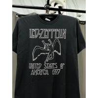ราคา เสื้อยืด วงร็อค Led Zeppelin สีดำ ลายย้อนทัวร์ North American Tour ตอกปี2003 สกรีนคม สภาพดี ลิขสิทธิ์แท้ Size M (24889423678)