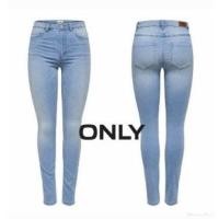 ราคา ONLY : Super High Waist Skinny Jeans (4351789548)