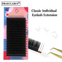 ราคา PRAECLARUS Rex Rabbit Fibroin ขนตาปลอมไฟเบอร์ เนื้อแมตต์ หนา 0.05 มม. สีดํา (16608279012)