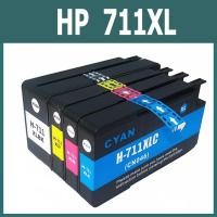 ราคา HP 711 หมึก HP711XL HP711 สีดำ HP 711XL HP 711 XL ตลับหมึก เข้ากันได้สำหรับ HP T120 24 / T120 610/T520 24/T520 36/T52 (9250271527)