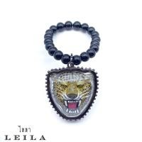 ราคา Leila Amulets พญาเสือโคร่ง ห่วงห้อย (พร้อมกำไลหินฟรีตามรูป) (11810870912)