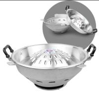 ราคา ชุดเตาเนื้อย่าง + กระทะหมูกระทะ กระทะเนื้อย่าง มี3 ขนาด 30cm /35 cm /40 cm/กระทะถอดหัว+เตา30cm (6839084156)