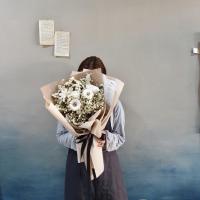 ราคา ช่อดอกไม้เกาหลี ดอกไม้แห้ง Size XL ช่อใหญ่ดอกแน่น (ทักแชทลงคิวก่อนกดสั่ง) (4844365351)