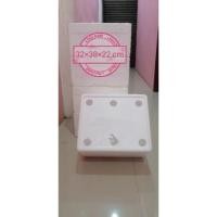 ราคา กล่องโฟม​ปลูก​ผัก​ไฮโดรโป​นิค​มือ​2​เจาะ6รูพร้อม​ลง​ปลูก​ไม่รั่ว​ ไม่มีรู​ สภาพใหม่ลังโฟมมือ2 (23504813172)