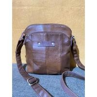 ราคา กระเป๋าสะพายผู้ชายหนังแท้ Preloved แบรนด์ Omar sharif (22032816989)