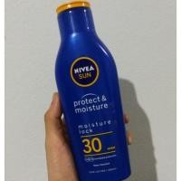 ราคา 200ml กันแดด กันน้ำ Nivea sun protect & moisture lock SPF30 sunscreen lotion Body ครีมกันแดด นีเวีย มอยซ์เจอร์ โลชั่น (2599065860)