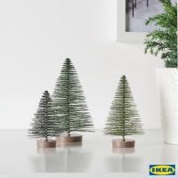ราคา แพค3ชิ้น3ขนาดIKEA_ต้นสนคริสต์มาส ต้นไม้ประดิษฐ์ ต้นไม้ตกแต่ง (6909142431)