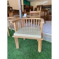 ราคา Sirinun : เก้าอี้ไม้สัก เก้าอี้นั่ง มินิมอล พร้อมเบาะ (25682561849)