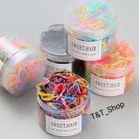 ราคา พร้อมส่งค่ะ ยางรัดผม หนังยางรัดผม ยืดหยุ่น สำหรับเด็กผู้หญิง พร้อมกล่อง 300 เส้น (11695669677)