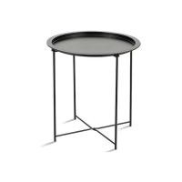 ราคา โต๊ะข้างโซฟา DD-190 รูปทรงถาดกลมใช้วางกลางหรือข้างโซฟา วางของตกแต่งอเนกประสงค์ (24111901288)