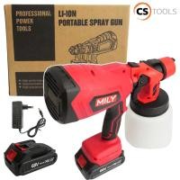 ราคา MILY กาพ่นสีไร้สาย เครื่องพ่นสี 68V แบตเตอรี่ 1 ก้อน กาพ่นสีแบตเตอรี่ เครื่องพ่นสีรถ กาพ่นสีไฟฟ้า (29276438707)