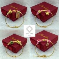 ราคา กำไลข้อมือปี่เซียะแพนโดร่า 0.1 กรัม ข้อมือฟรีไซส์ แถมกล่องทุกออเดอร์(A012) (29018100827)