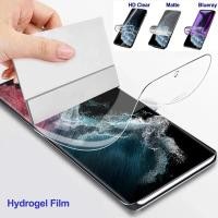 ราคา SAMSUNG สําหรับsamsung Galaxy S24FE S23FE S20FE S21FE S24 + S23 + S22 + S21 + S24 S23 S22 S21 Ultra/Plus/FE 5Gป้องกันหน้าจอฟิล์มHydrogelนุ่มHydrogel (25684784341)