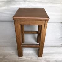 ราคา เก้าอี้ไม้สัก หน้าสี่เหลี่ยม ปกไม้แผ่นเดียว หน้า12นิ้ว (7355976580)