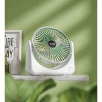 ราคา พัดลมตั้งโต๊ะ ขนาด 6.5 นิ้ว เก็บแบตในตัว ชาร์จ USB Fan (28960347478)
